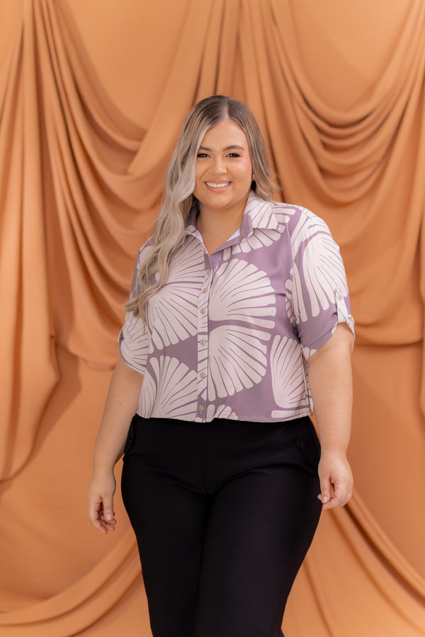 BLUSA TRES CUARTOS