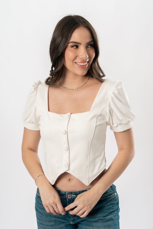 BLUSA MANGA  GLOBO