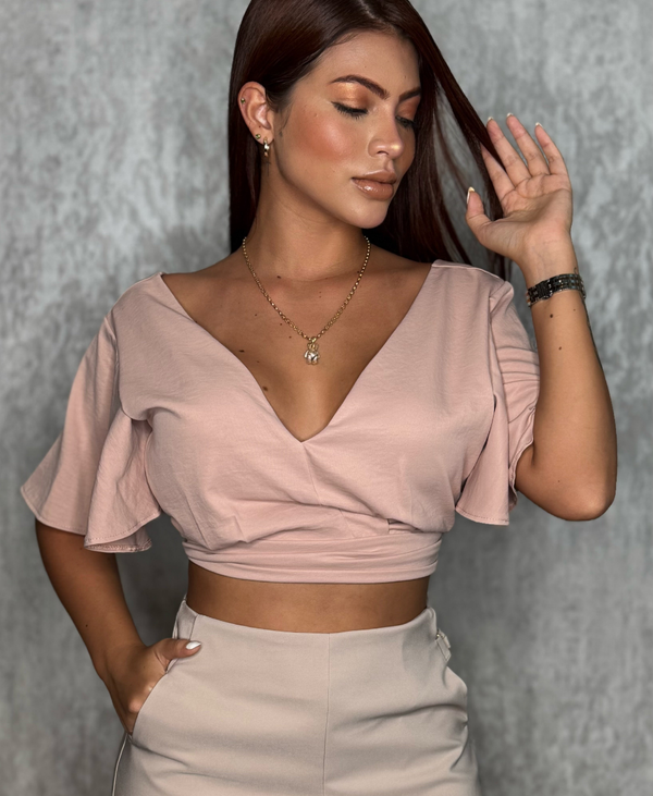 BLUSA ESCOTE ESPALDA