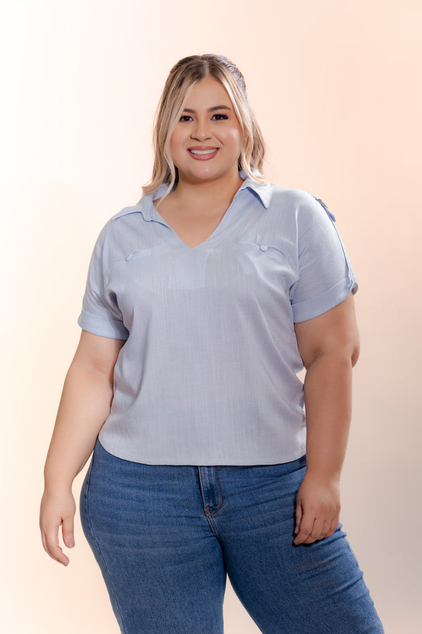 BLUSA CHARRETERAS