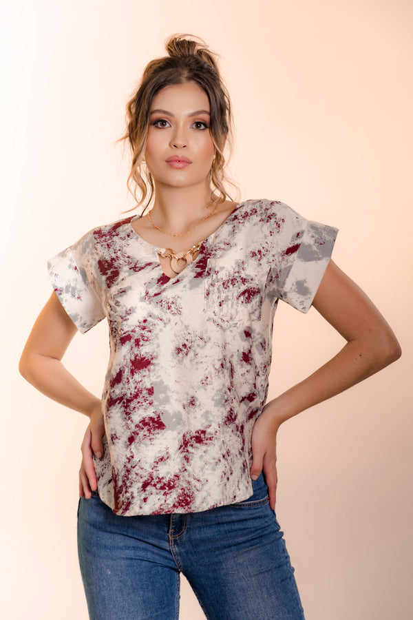 BLUSA MANGA RODADA