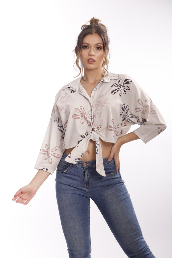 CAMISA  CON AMARRE