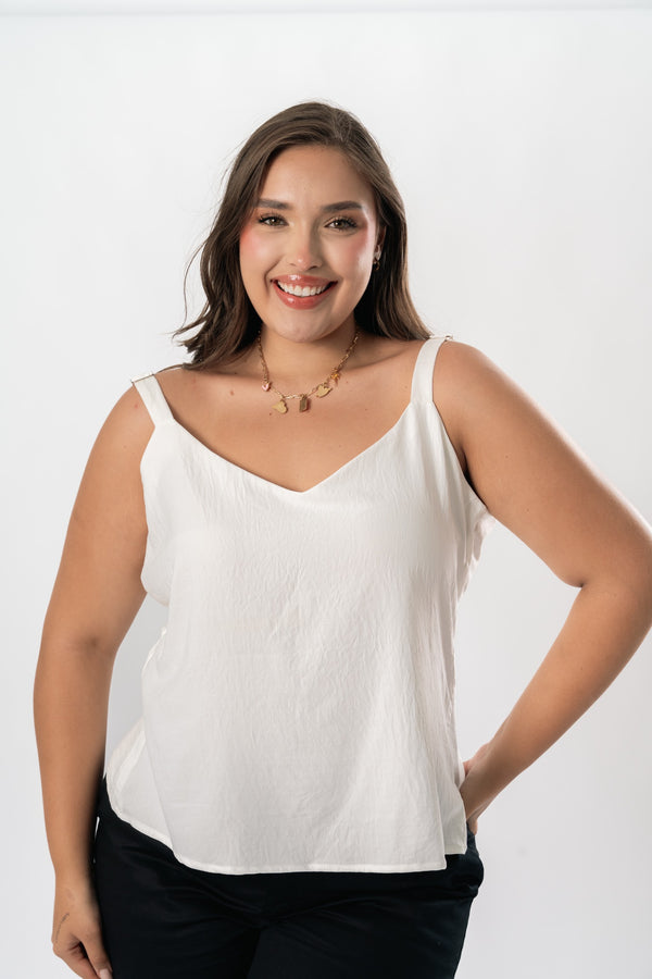 BLUSA  ESCOTE ESPALDA
