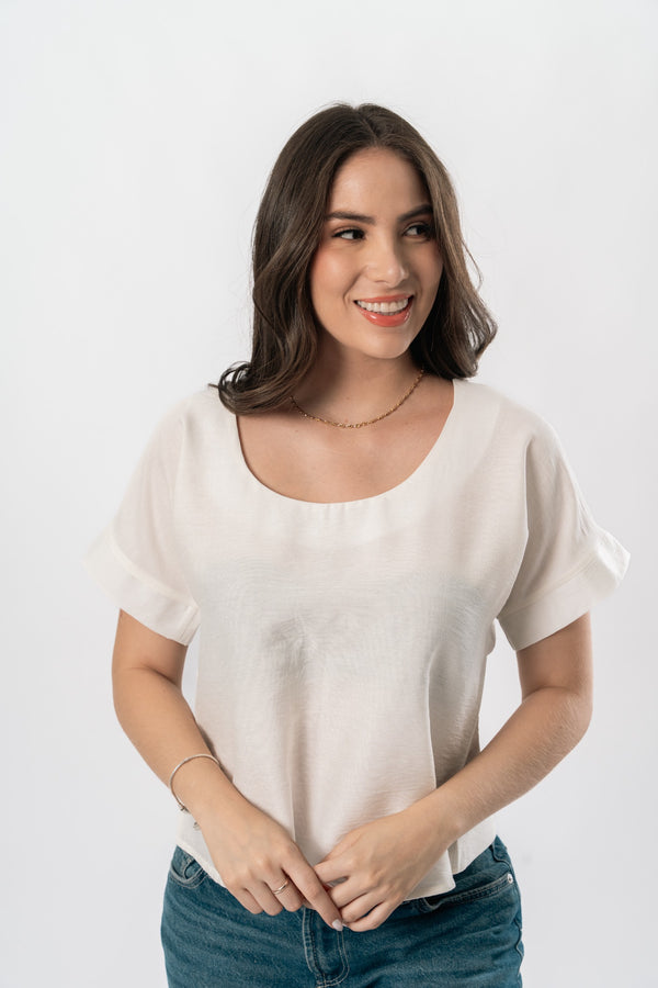 BLUSA ESCOTE ESPALDA
