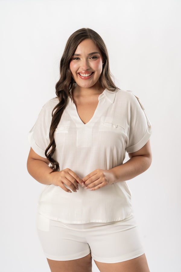 BLUSA CHARRETERAS
